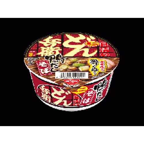 日清 どん兵衛 鴨だしそばミニ  【購入入数１２個】