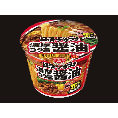 日清 デカうま 濃厚コク旨醤油 △ 【購入入数１２個】