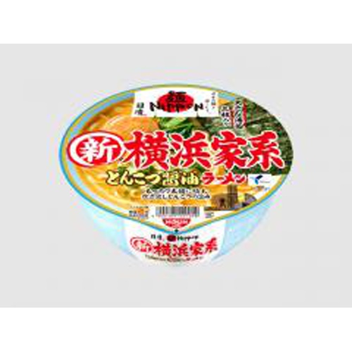 日清 麺ＮＩＰＰＯＮ 横浜家系とんこつ醤油ラーメン □お取り寄せ品 【購入入数１２個】