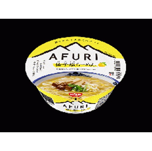 日清 ＡＦＵＲＩ柚子塩らーめん △ 【購入入数１２個】
