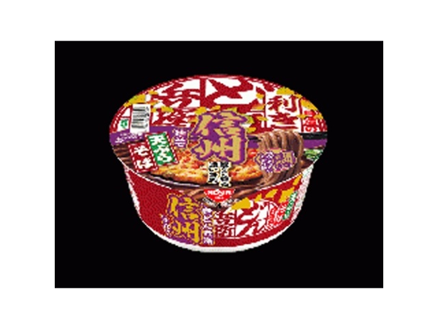 日清 利きどん兵衛 天ぷらそば信州 □お取り寄せ品 【購入入数１２個】