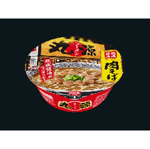 日清 丸源ラーメン熟成醤油肉そば □お取り寄せ品 【購入入数１２個】