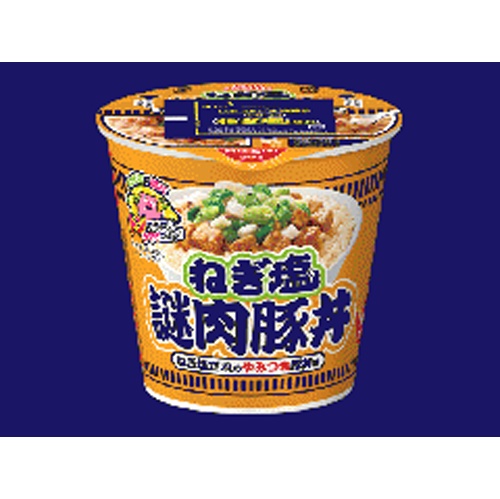 日清 カップヌードル ねぎ塩謎肉豚丼 【新商品 3/17 発売】 △ 【購入入数６個】