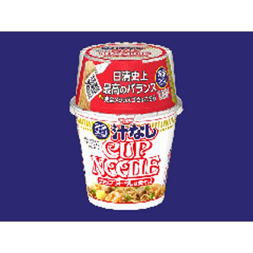 日清 完全メシ 汁なしカップヌードル 【新商品 3/24 発売】 □お取り寄せ品 【購入入数６個】