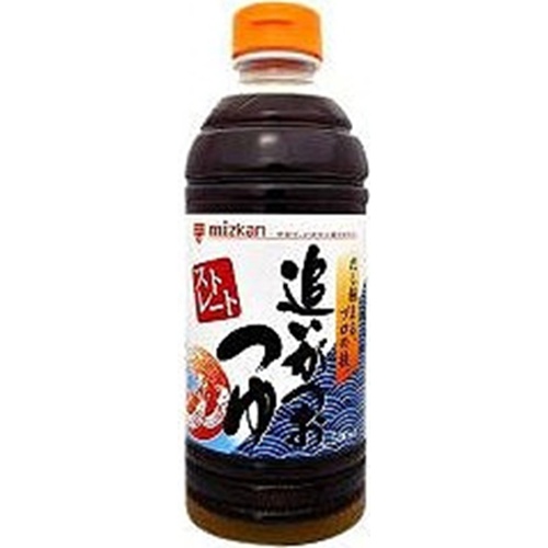 ミツカン 追いがつおつゆストレート５００ｍｌ □お取り寄せ品 【購入入数１２個】