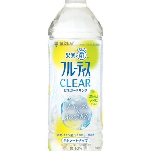 ミツカン フルーティスＣＬＥＡＲシトラス５００ □お取り寄せ品 【購入入数２４個】