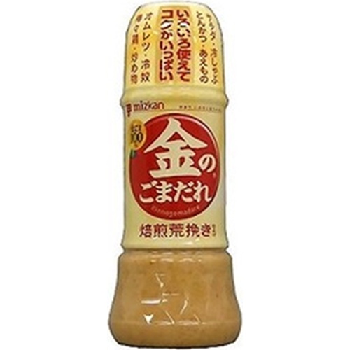 ミツカン 金のごまだれ 焙煎荒挽き２５０ｍｌ △ 【購入入数６個】