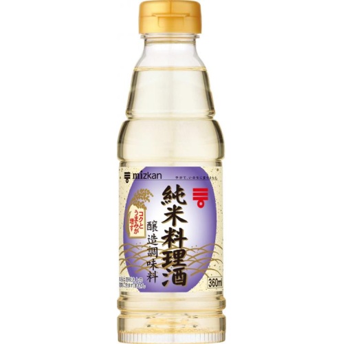 ミツカン 純米料理酒 ３６０ｍｌ 【新商品 8/19 発売】 □お取り寄せ品 【購入入数１２個】