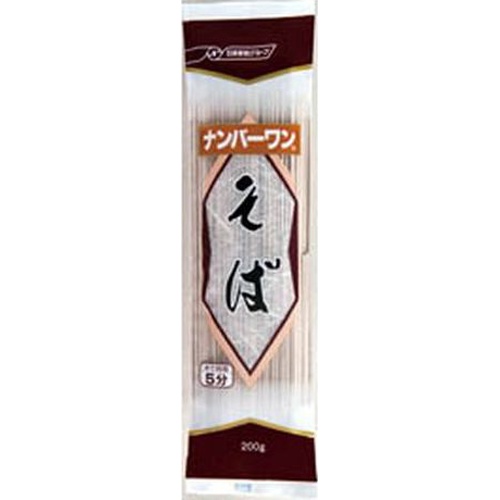 日清 ナンバーワンそば ２００ｇ □お取り寄せ品 【購入入数２０個】
