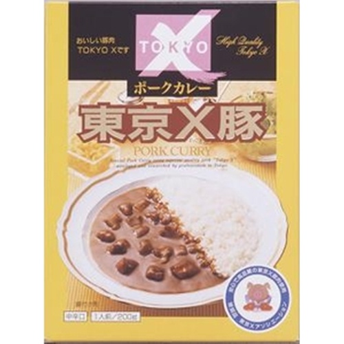 東京Ｘ豚ポークカレー ２００ｇ □お取り寄せ品 【購入入数２０個】