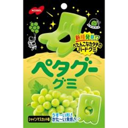 ノーベル ペタグーグミ シャインマスカット味５０ｇ 【新商品 7/28 発売】 □お取り寄せ品 【購入入数７２個】