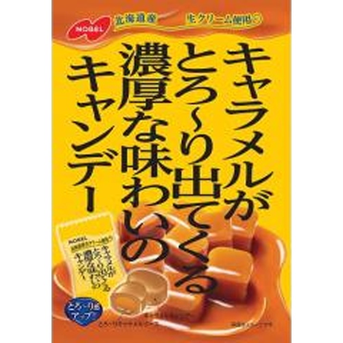 ノーベル キャラメル出てくる濃厚なキャンデー８０ｇ □お取り寄せ品 【購入入数４８個】