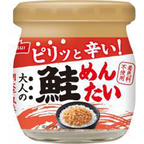 ニッスイ 大人の鮭めんたい ４８ｇ 【今月の特売 ビン・缶詰】 【購入入数１２個】