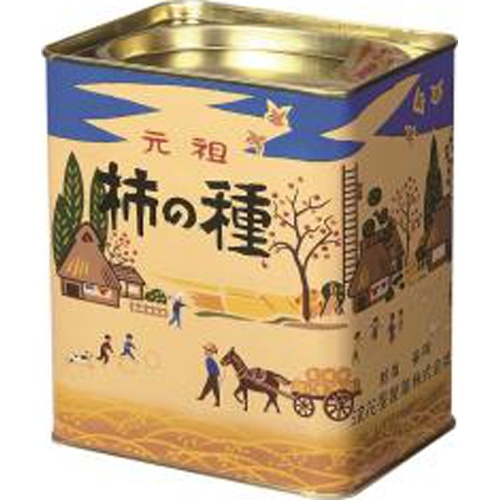 浪花屋 元祖柿の種１７０ｇ缶入り 【今月の特売 加工食品ギフト】 □お取り寄せ品 【購入入数８個】（包装紙は付いておりません）