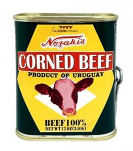 ノザキ コンビーフ（ウルグアイ産）３４０ｇ □お取り寄せ品 【購入入数２４個】（入荷までお時間がかかります）