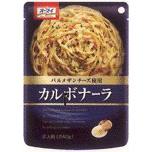 オーマイ カルボナーラ ２４０ｇ 【今月の特売 麺類】 □お取り寄せ品 【購入入数２４個】