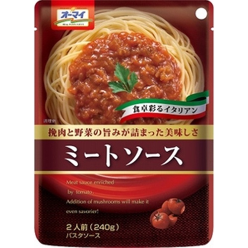 オーマイ ミートソース ２４０ｇ 【今月の特売 麺類】 【購入入数２４個】