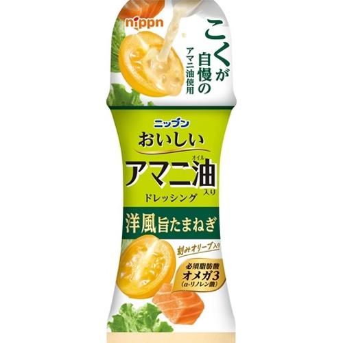ニップン アマニ油入りドレ洋風旨たまねぎ１５０ｍｌ 【新商品 8/22 発売】 □お取り寄せ品 【購入入数２４個】