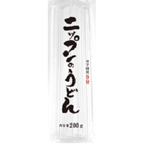 ニップン ニップンのうどん ２００ｇ □お取り寄せ品 【購入入数２０個】