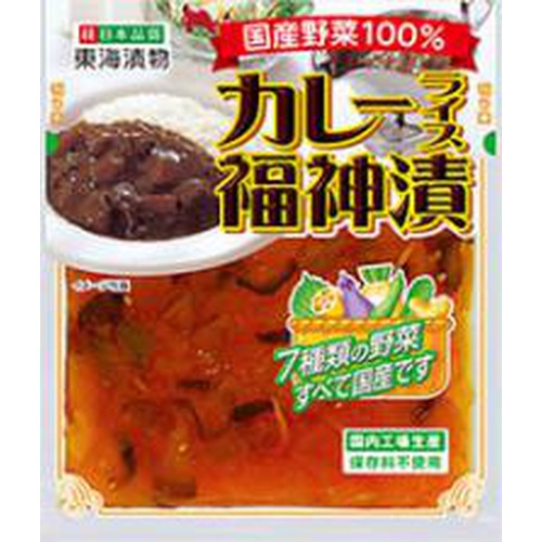 東海 国産野菜１００％カレーライス福神漬 １００ｇ □お取り寄せ品 【購入入数８０個】