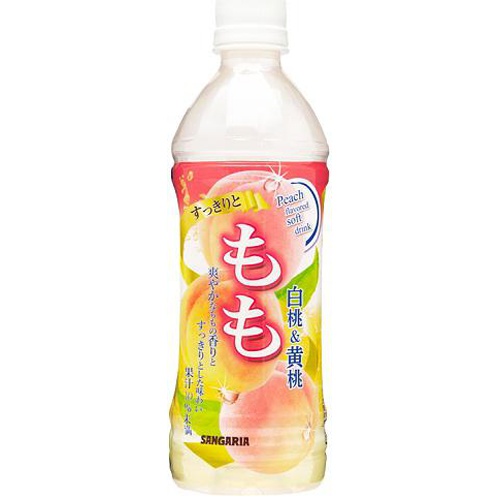 サンガリア すっきりともも Ｐ５００ｍｌ □お取り寄せ品 【購入入数２４個】