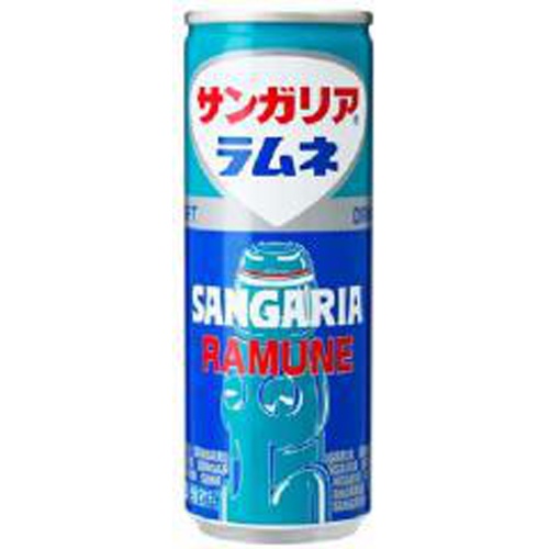 サンガリア ラムネ 缶２５０ｇ △ 【購入入数３０個】