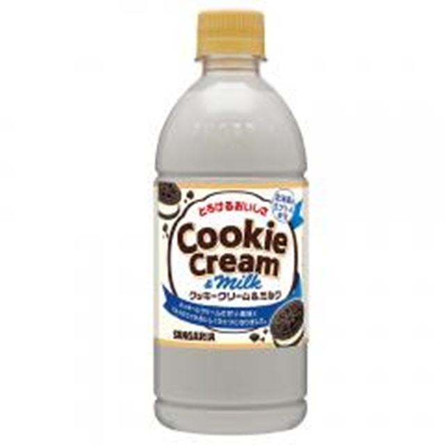 サンガリア クッキークリーム＆ミルク Ｐ５００ｍｌ 【新商品 10/20 発売】 □お取り寄せ品 【購入入数２４個】