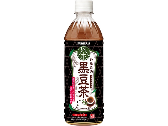 サンガリア あなたの黒豆茶 Ｐ５００ｍｌ 【新商品 9/8 発売】 □お取り寄せ品 【購入入数２４個】