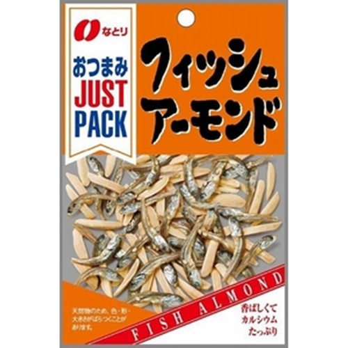 なとり ＪＰフィッシュアーモンド１９ｇ □お取り寄せ品 【購入入数１０個】（入荷までお時間がかかります）