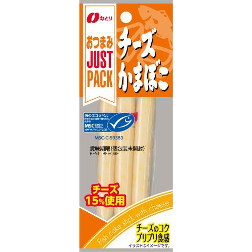 なとり ＪＰチーズかまぼこＭＳＣ３６ｇ △ 【購入入数１０個】