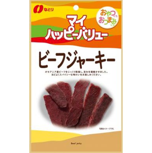 なとり ＭＹビーフジャーキー ２４ｇ 【今月の特売 菓子】 【購入入数１０個】