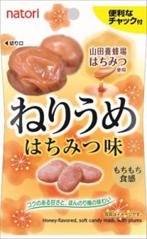 なとり ねりうめはちみつ味 ２４ｇ 【新商品 11/3 発売】 □お取り寄せ品 【購入入数６０個】［入荷までお時間がかかります］