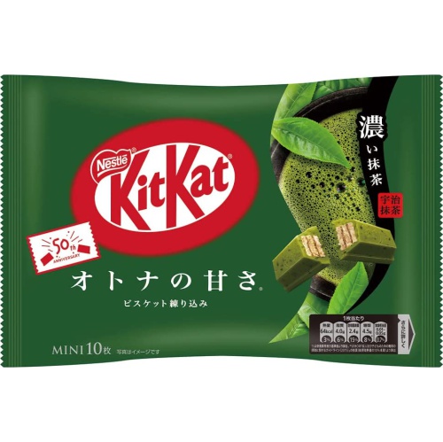 ネスレ キットカットミニオトナの甘さ抹茶10枚 【新商品 3/1 発売 ...