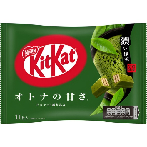 キットカット オトナの甘さ 濃い抹茶１１枚  【購入入数１２個】