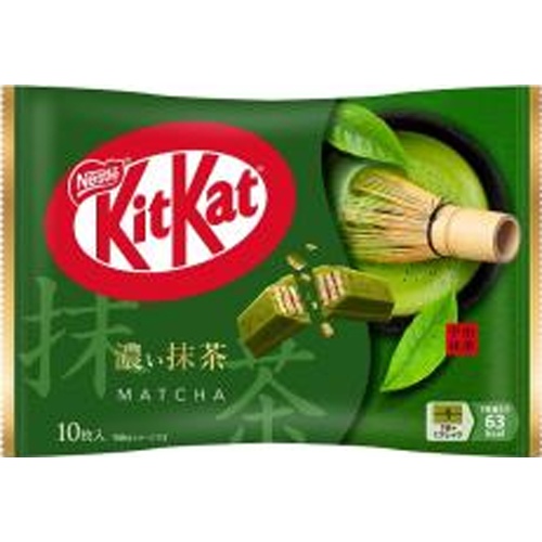 キットカット 濃い抹茶１０枚 【今月の特売 菓子】 【購入入数１２個】