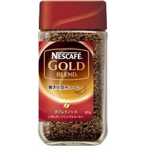 ネスレゴールドブレンドカフェインレス ８０ｇ 【今月の特売 嗜好飲料】 □お取り寄せ品 【購入入数２４個】