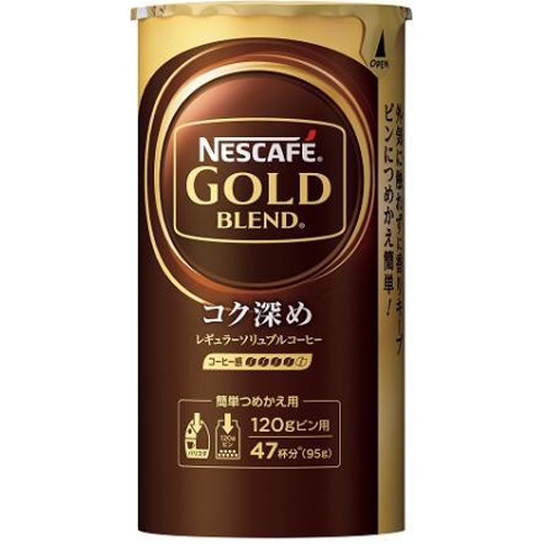 ネスレ ゴールドＢコク深め エコ＆システム９５ｇ 【今月の特売 嗜好飲料】 □お取り寄せ品 【購入入数２４個】