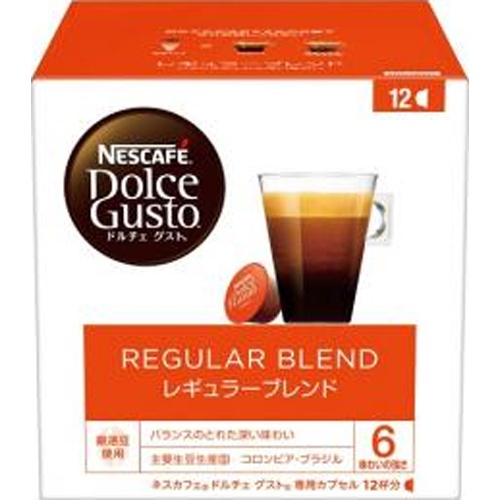 ネスカフェ ドルチェレギュラーブレンド １２Ｐ □お取り寄せ品 【購入入数３個】
