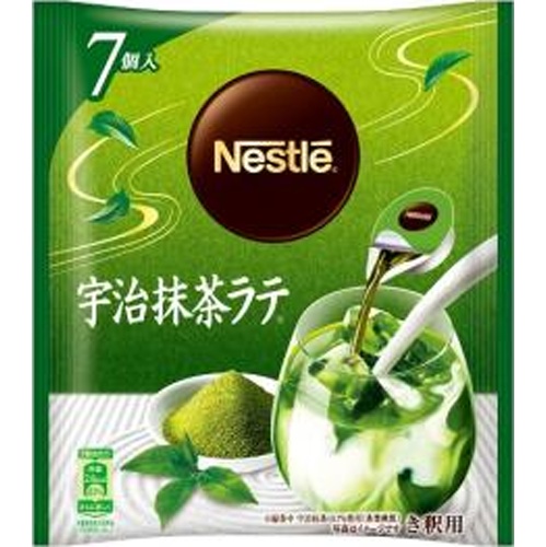 ネスレ ポーション宇治抹茶ラテ７個 【今月の特売 嗜好飲料】 □お取り寄せ品 【購入入数２４個】