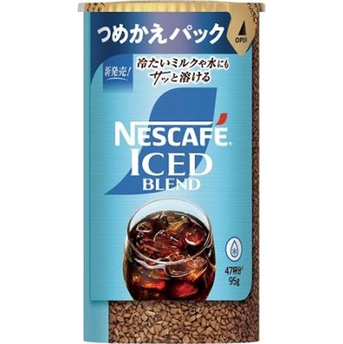 ネスカフェ アイスブレンド エコ＆システム９５ｇ 【今月の特売 嗜好飲料】 □お取り寄せ品 【購入入数２４個】