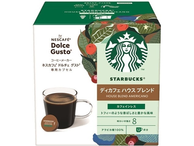 スターバックス ディカフェドルチチェカプセル１２Ｐ □お取り寄せ品 【購入入数３個】