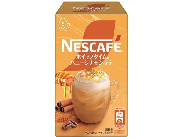ネスカフェ ホイップタイム ハニーシナモンラテ５Ｐ △ 【購入入数６個】