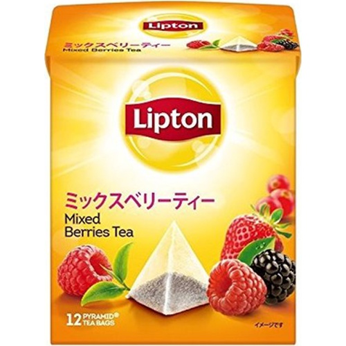 リプトン ミックスベリーティーバッグ １２袋 □お取り寄せ品 【購入入数３６個】