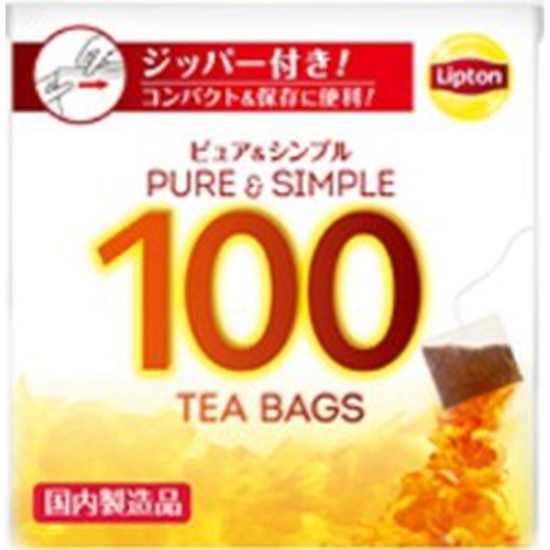 リプトン ピュア＆シンプ１００Ｐ □お取り寄せ品 【購入入数６個】
