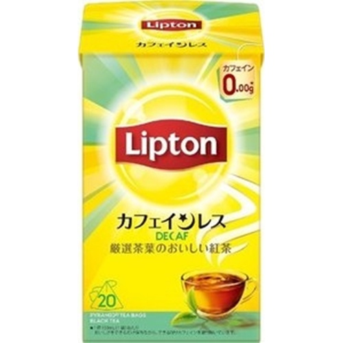 リプトン カフェインレスティー２０Ｐ 【今月の特売 嗜好飲料】 □お取り寄せ品 【購入入数６個】