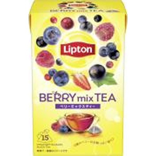 リプトン ベリーミックスティーバッグ １５袋 【今月の特売 嗜好飲料】 □お取り寄せ品 【購入入数３６個】