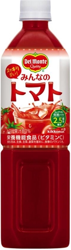 ＤＭ みんなのトマト ９００ｇ 【今月の特売 飲料水】 □お取り寄せ品 【購入入数１２個】