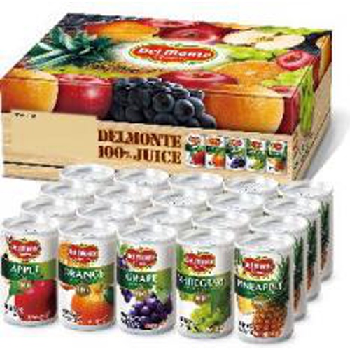ＤＭ ＤＳＦー２５ １００％果汁飲料ギフト □お取り寄せ品 【購入入数４個】（包装紙は付いておりません）