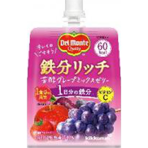 ＤＭ 鉄分リッチ芳醇グレープミックスゼリー１６０ｇ □お取り寄せ品 【購入入数３０個】