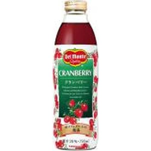 デルモンテ クランベリー ７５０ｍｌ瓶 □お取り寄せ品 【購入入数６個】